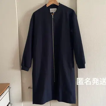 택 포함 새상품 UNITED ARROWS LTD 집업 롱 코트 38