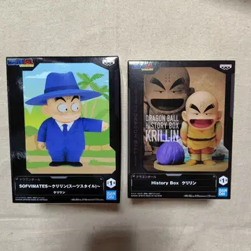 드래곤볼 크리린 SOFVIMATES HistoryBox 세트