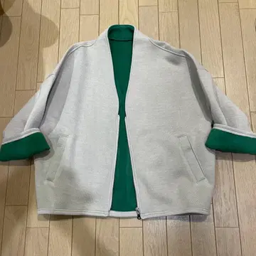 그레이/그린 M 사이즈 자켓