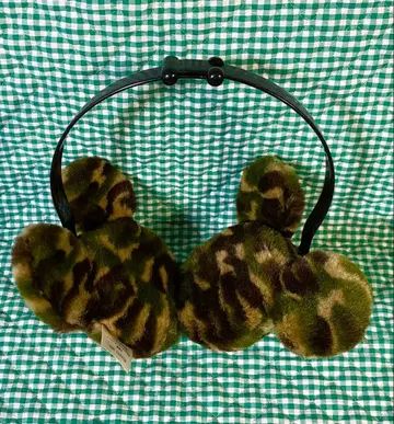 미키 귀도리 카모 패턴 디즈니