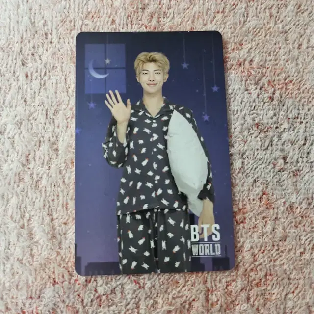 bts 방탄 남준 포카 비월 잠옷 파자마 포카