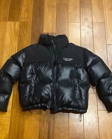 캘빈 클라인 블랙 다운 자켓