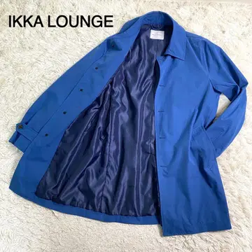 IKKA LOUNGE 블루칼라 코트