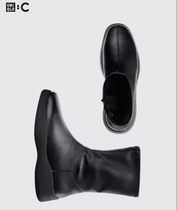 UNIQLO 스트레치 숏부츠 블랙