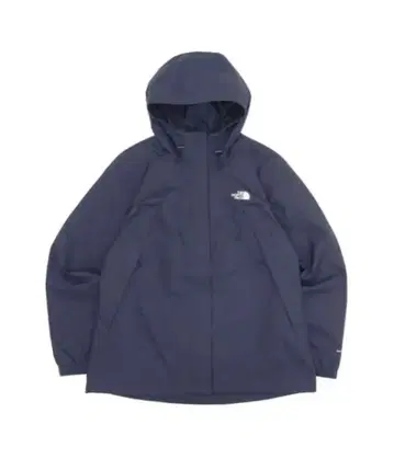 The North Face 후드 부착 나일론 자켓 네이비
