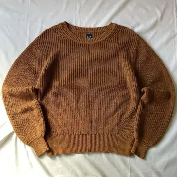 00s GAP 갭 니트 스웨터 브라운 그런지 Y2K 헤이세이