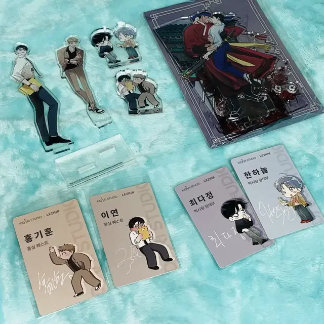 홍퀘 홍실퀘스트 칼과꽃 짝사랑랑데부 레봄 오픈컴퍼니데이 아크릴 스탠드