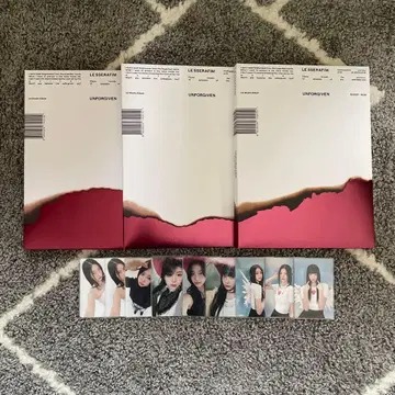 [ 3가지 형태 세트 ] LE SSERAFIM UNFORGIVEN 앨범