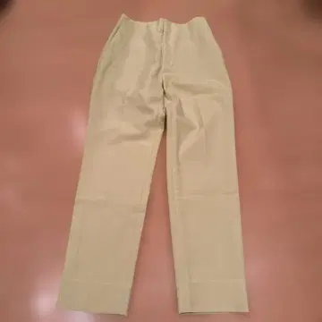 INED 옐로우 컬러 캐주얼 팬츠 사이즈 7