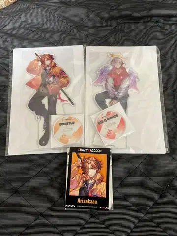 GiGO crazy raccoon 달마이즈고드 아리사카 아크릴 스탠드