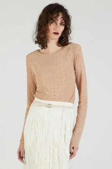 새상품 PRANKPROJECT Stone MeshSkinTop