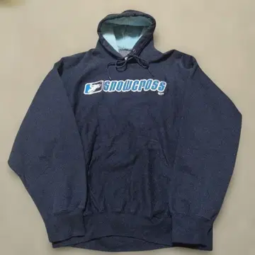 STEVE AND BARRY'S 자수 로고 snowcross 후드티 L