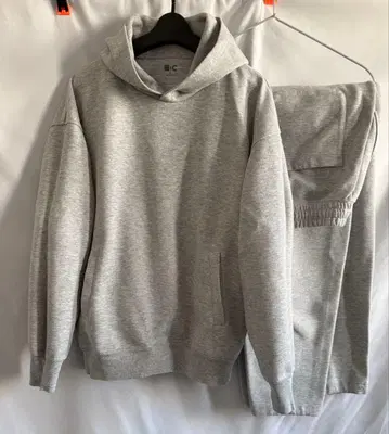 UNIQLO:C 맨투맨 오버 사이즈 풀 후드티 M 상하의 세트