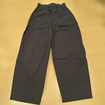 짙은 갈색 와이드 팬츠 허리밴딩