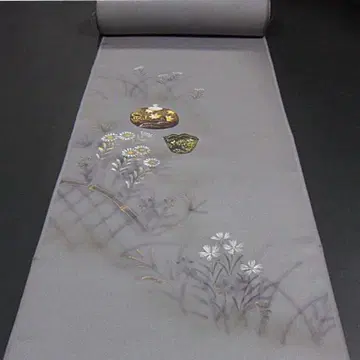 일품 미재단 순수 실크 탄고 크레이프 원단 수제 염색 쓰케아게 기모노