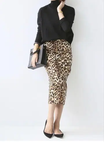 두지엠 클라세 alberto biani 레오파드 무늬 스커트