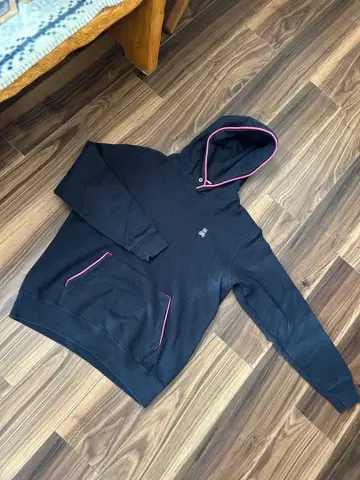 토끼 자수 후드티