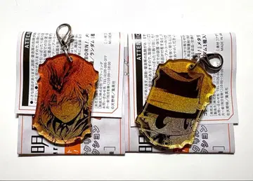 아마노 아키라 전시회 메탈릭 아크릴 참 세트