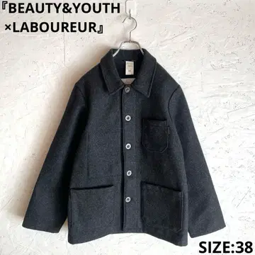 [ LABOUREUR x BEAUTY&YOUTH ] 울 커버올 자켓