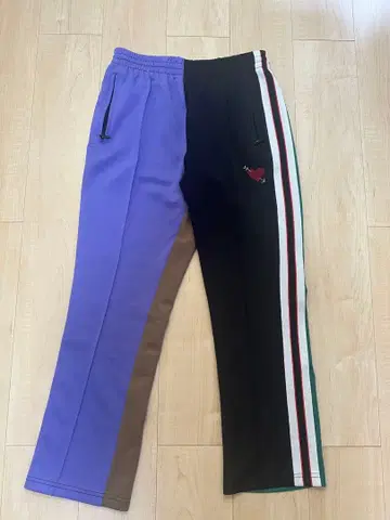 컬러 블록 조거 팬츠