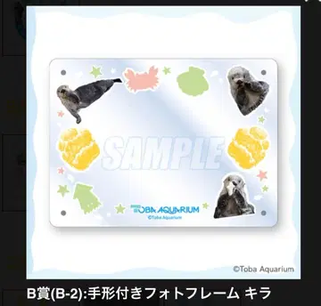 캡슐 복권 x 토바 수족관 B-2 손 모양 포함 포토 프레임 키라