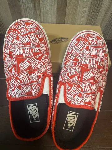 VANS V7880 슬립온 레드