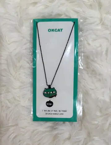 [ 가격 인하 ] 2PM 택연 OK CAT 목걸이