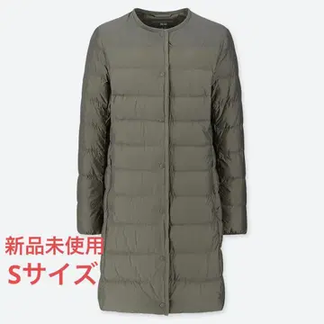 유니클로 울트라 라이트 다운 컴팩트 코트 S 사이즈 올리브