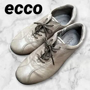 ecco 에코 가죽 스니커즈 그레이 37