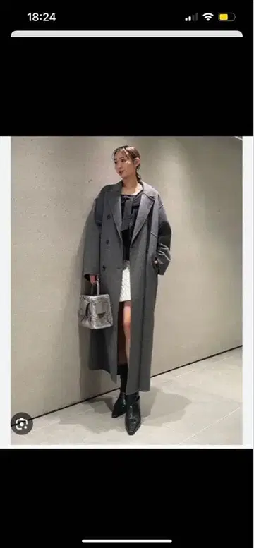 [ FRAY I.D ] 프레이 아이디 울 리버 더블 코트