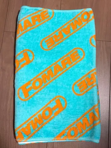 FOMARE 로고 타월 스카이블루 터콰이즈