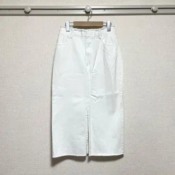 [ 새상품급 ] LOWRYS FARM 프린지 타이트 스커트