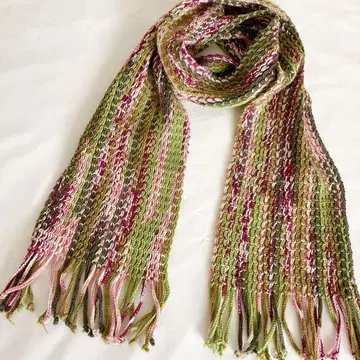 핸드메이드 손뜨개질 머플러 영국전 영국