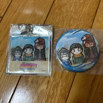 BORUTO 볼트 그래프 아트 캔뱃지 키링