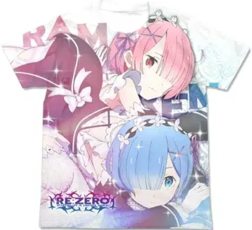 Re: 제로부터 시작하는 이세계 생활 리제로 T셔츠 메이드 렘 라무