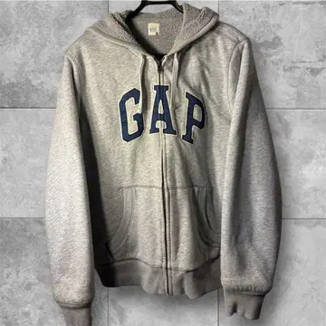 GAP 그레이 집업 후드티