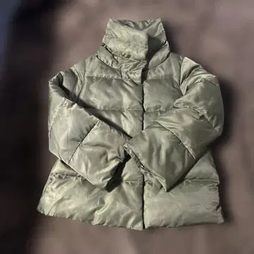 nano 올리브 다운 자켓