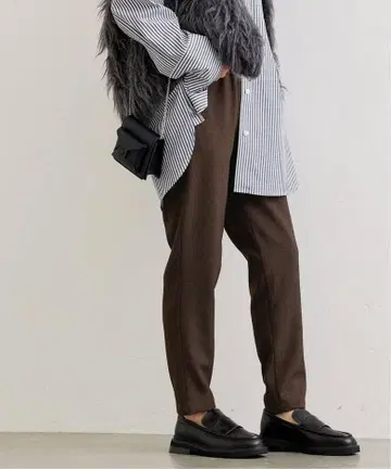 저널 스탠다드 울 라이크 스트레치 팬츠 브라운 36