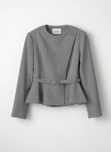 새상품! 완판 아우디레 peplumjacket (Houndstooth)