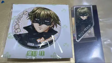 도키메모 GS 하즈키 케이 괴인 이십면상 캔뱃지+클립 세트