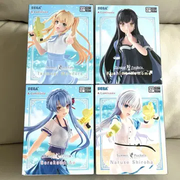 Luminasta Summer Pockets 피규어 4체 세트