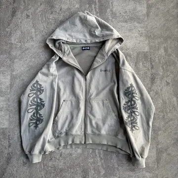 [ SUPPLIER ] STUDS CROSS ZIP HOODIE XL