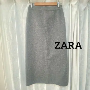 새상품급 ZARA 펜슬 스커트 그레이 S