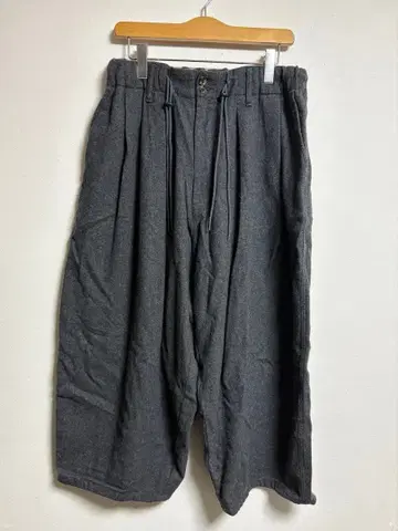 sillage 그레이 와이드 팬츠