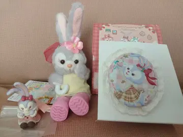 디즈니 스텔라 루 봉제 인형 참 브로치 피규어 참 3점