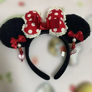 디즈니 미니 이어링 포함 머리띠