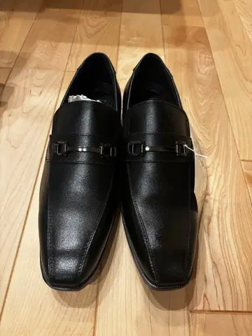 택 포함 새상품 luminio 블랙 스트랩 드레스 슈즈 27cm