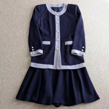 하자품 빈티지 버블리 노카라 수트