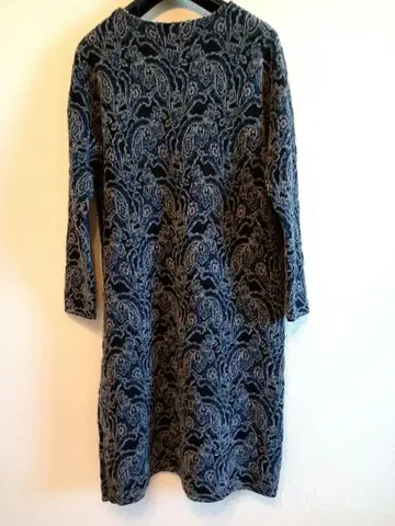 DAMA collection 네이비 페이즐리 무늬 원피스