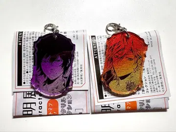 아마노 아키라 전시회 메탈릭 아크릴 참 세트